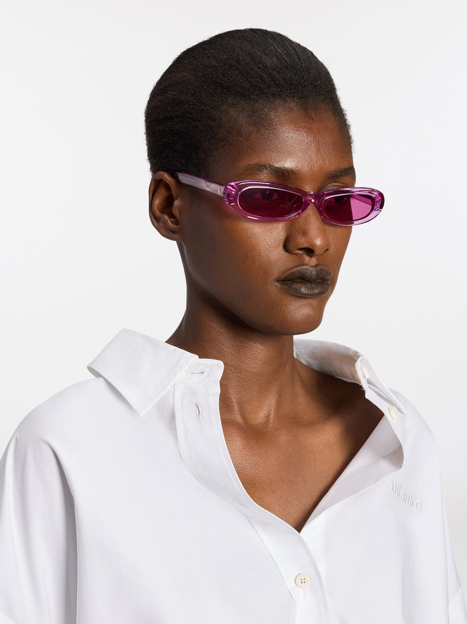 ''Berta'' pink sunglasses