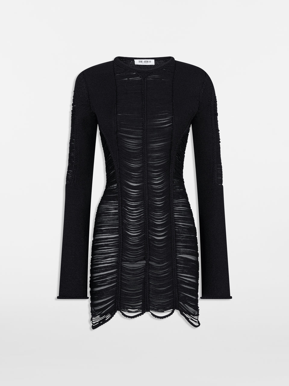 Black mini dress