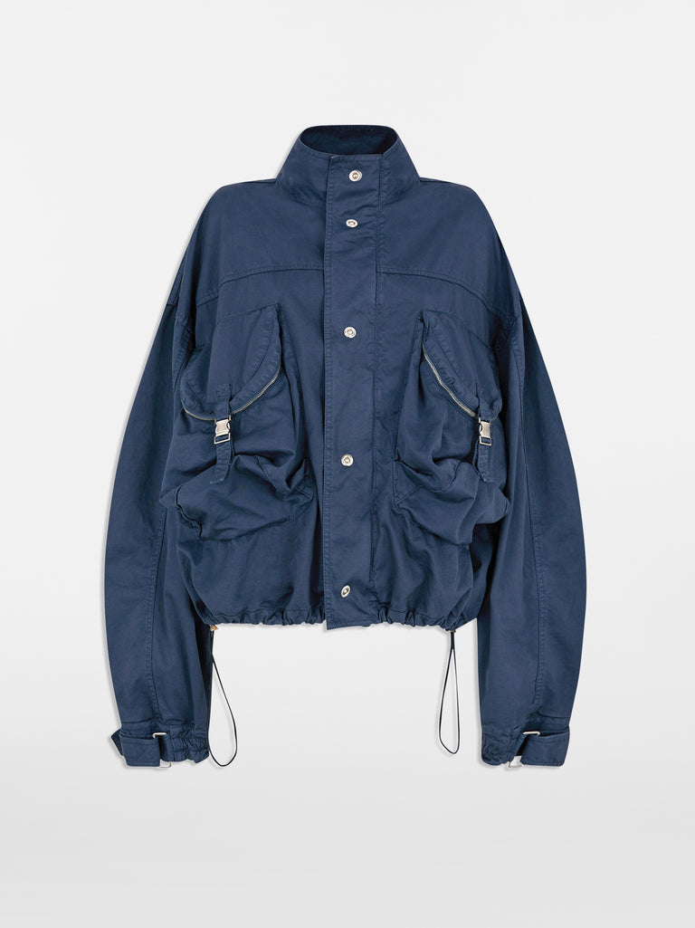 Washed blue bomber