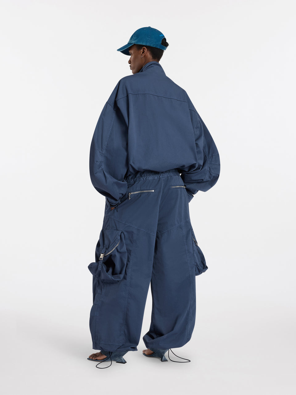 Washed blue bomber