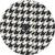 WHITE/BLACK
