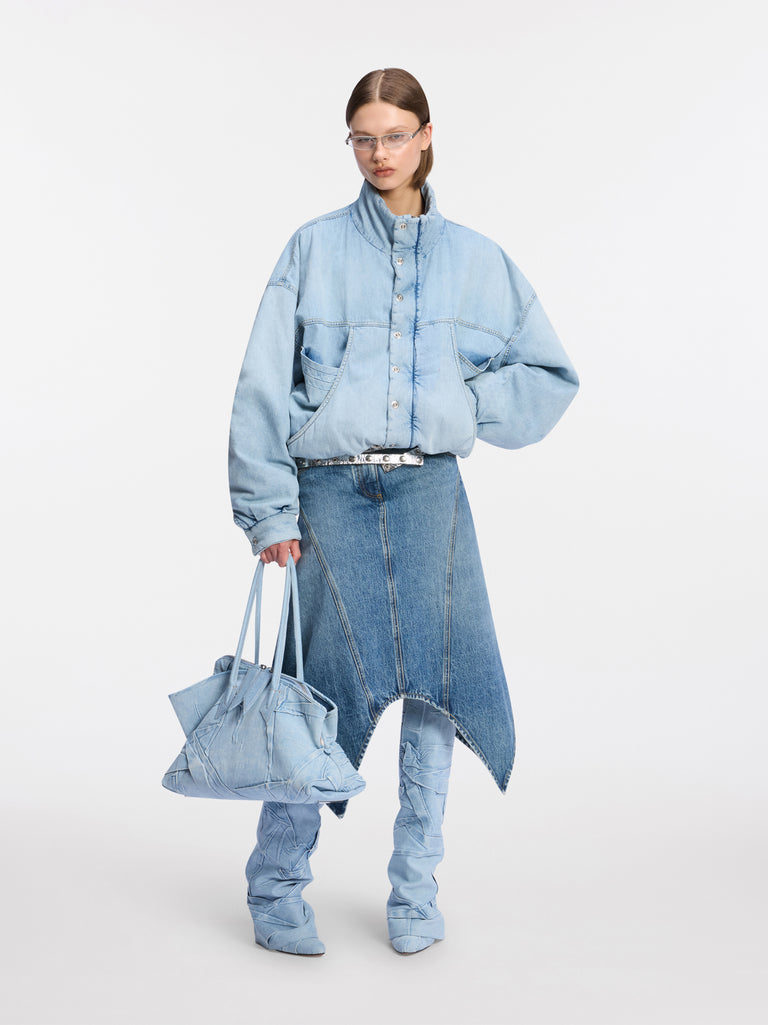 Super washed blue bomber