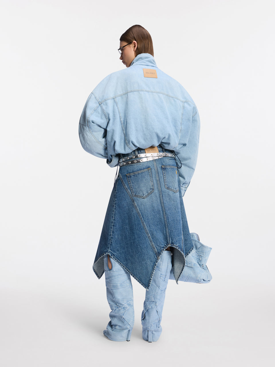 Super washed blue bomber