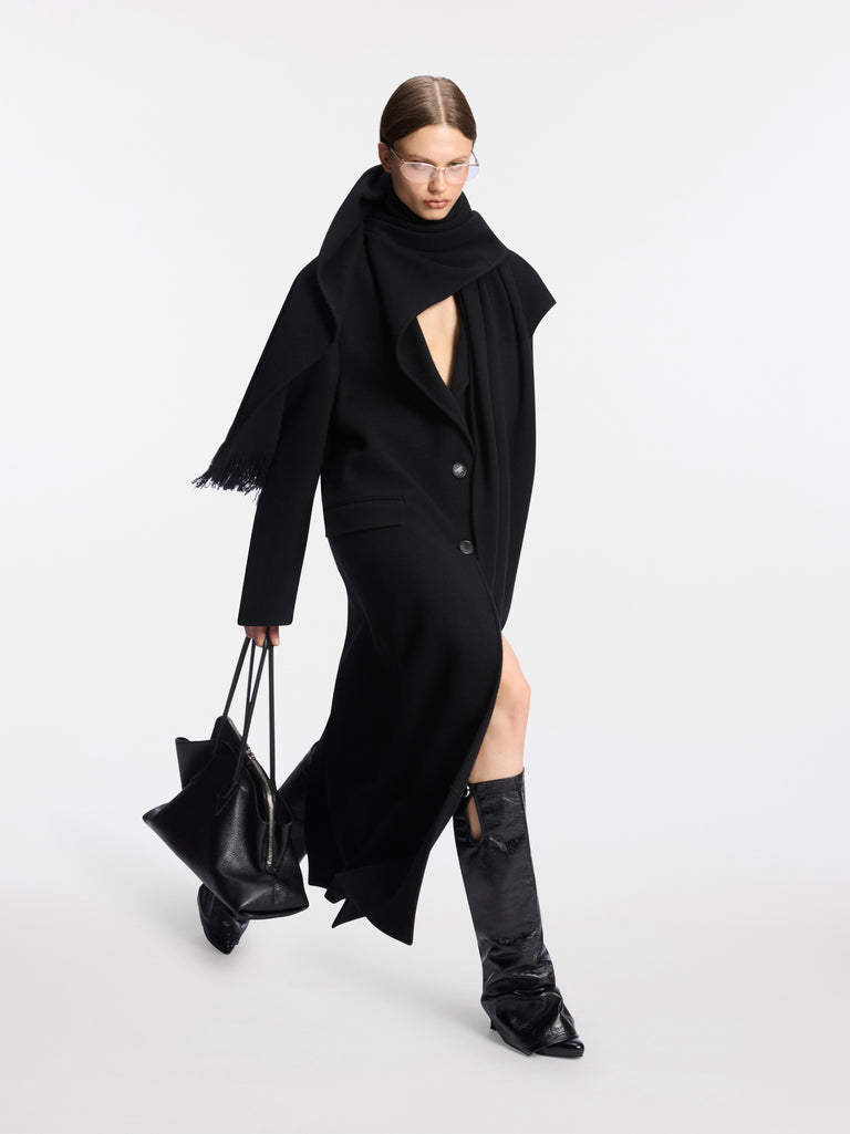 Black long coat