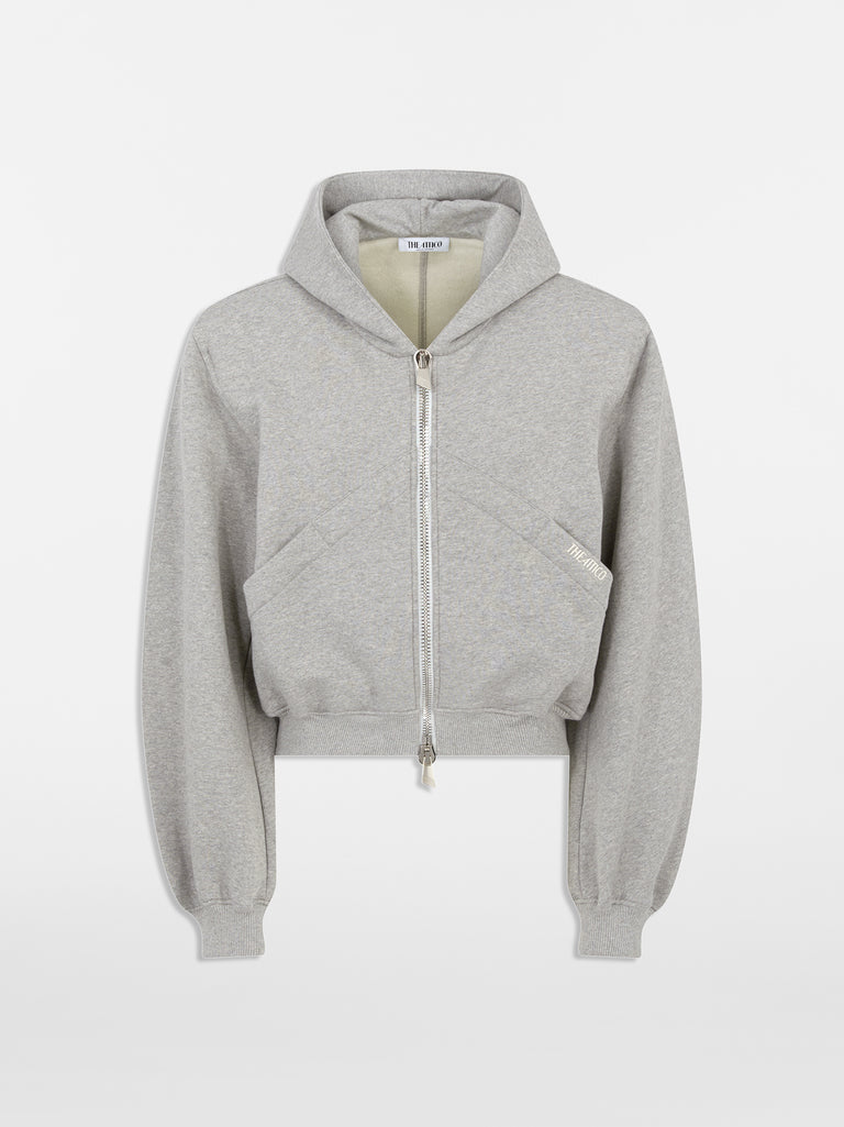 Melange grey sweatshirt