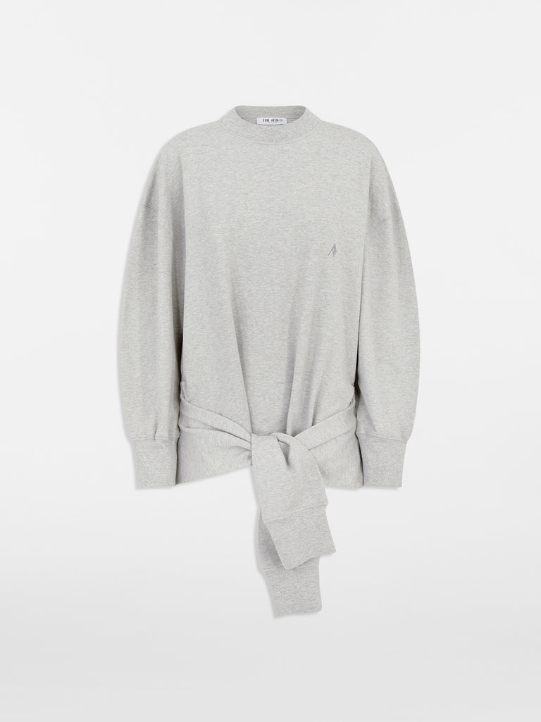 Melange grey sweatshirt