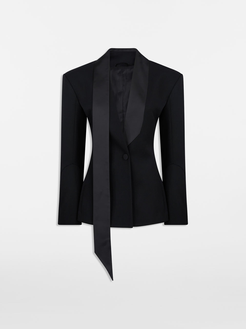 Black tuxedo jacket