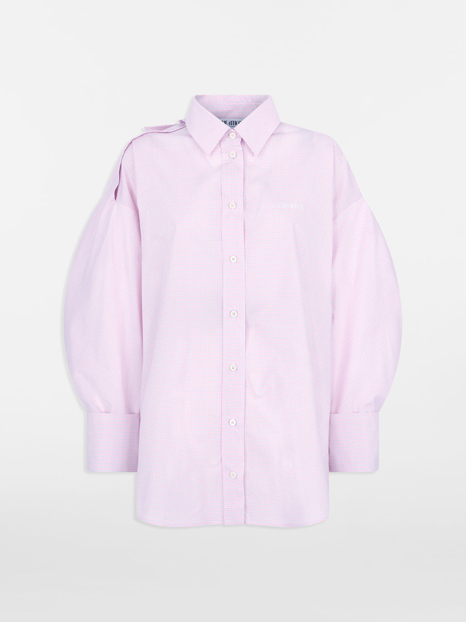 White and pink shirt