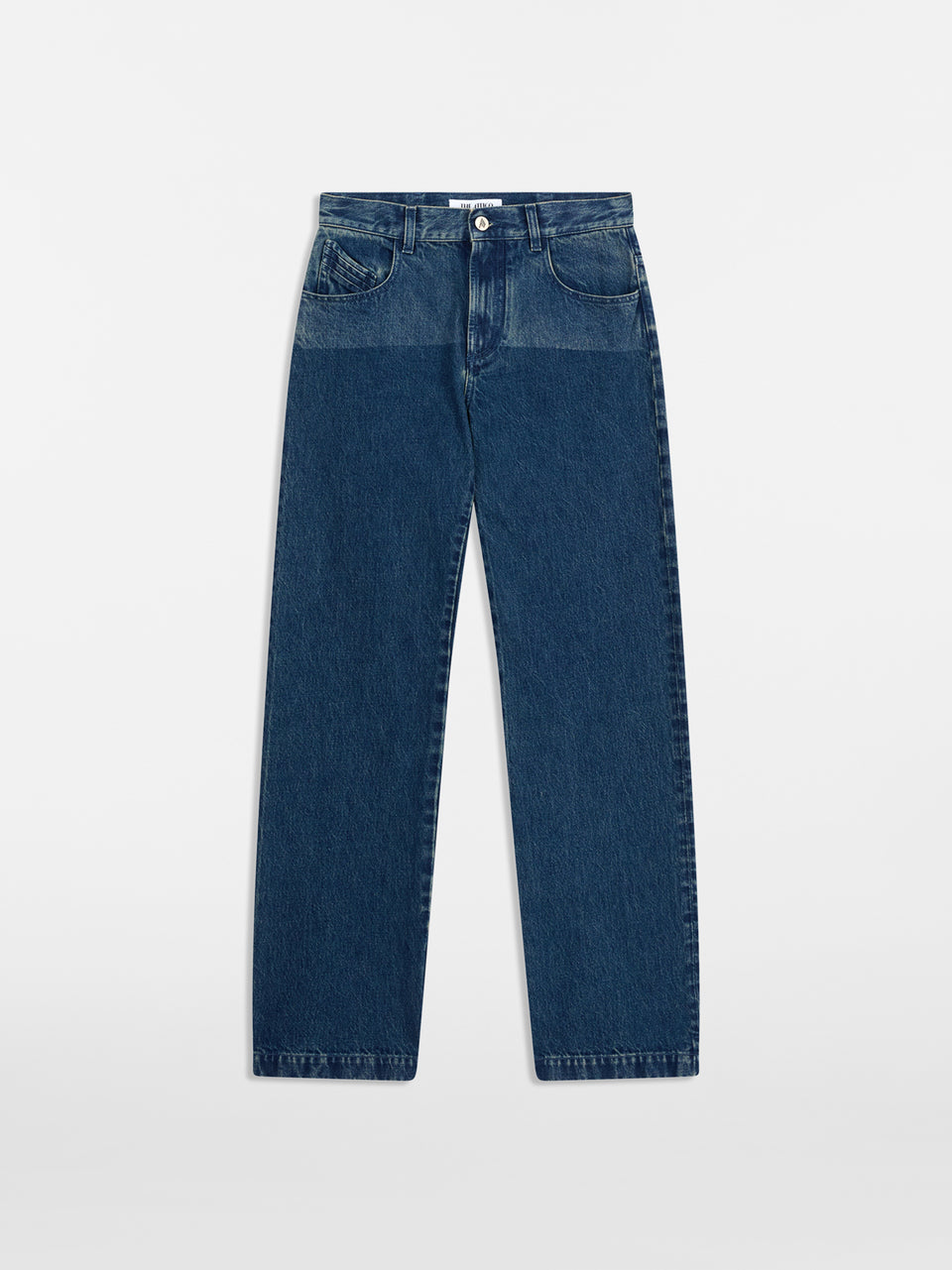 Deep blue jeans