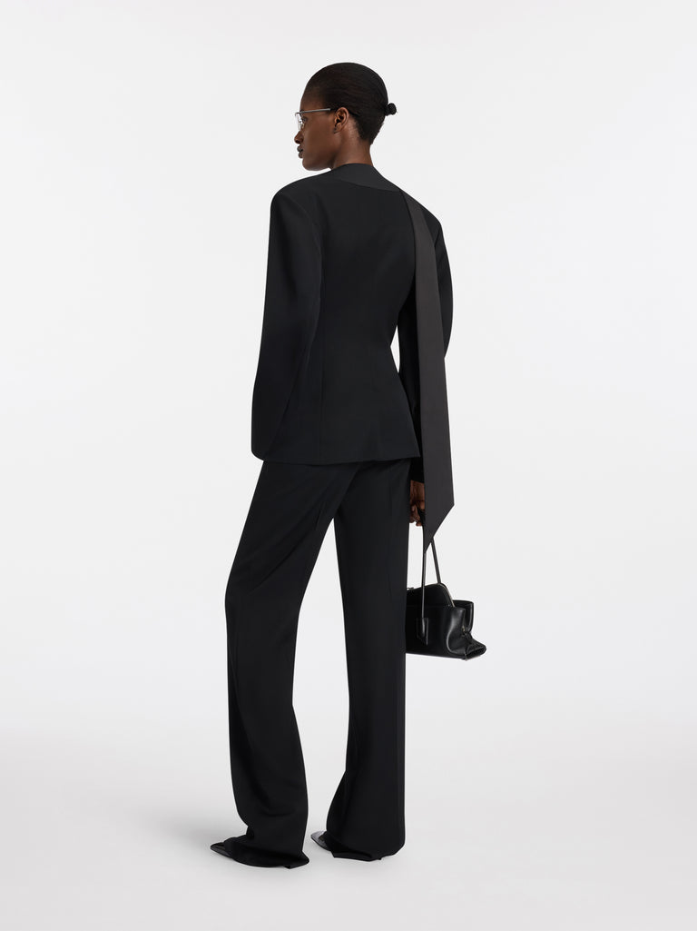 Black tuxedo pants