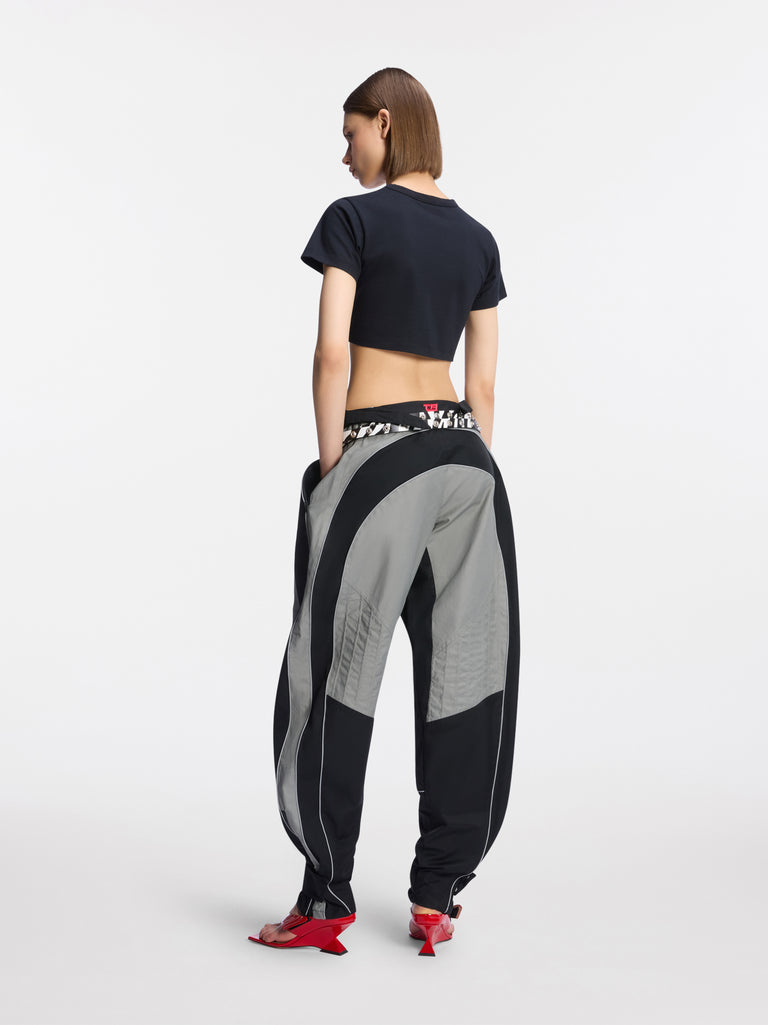 Black and grey pants