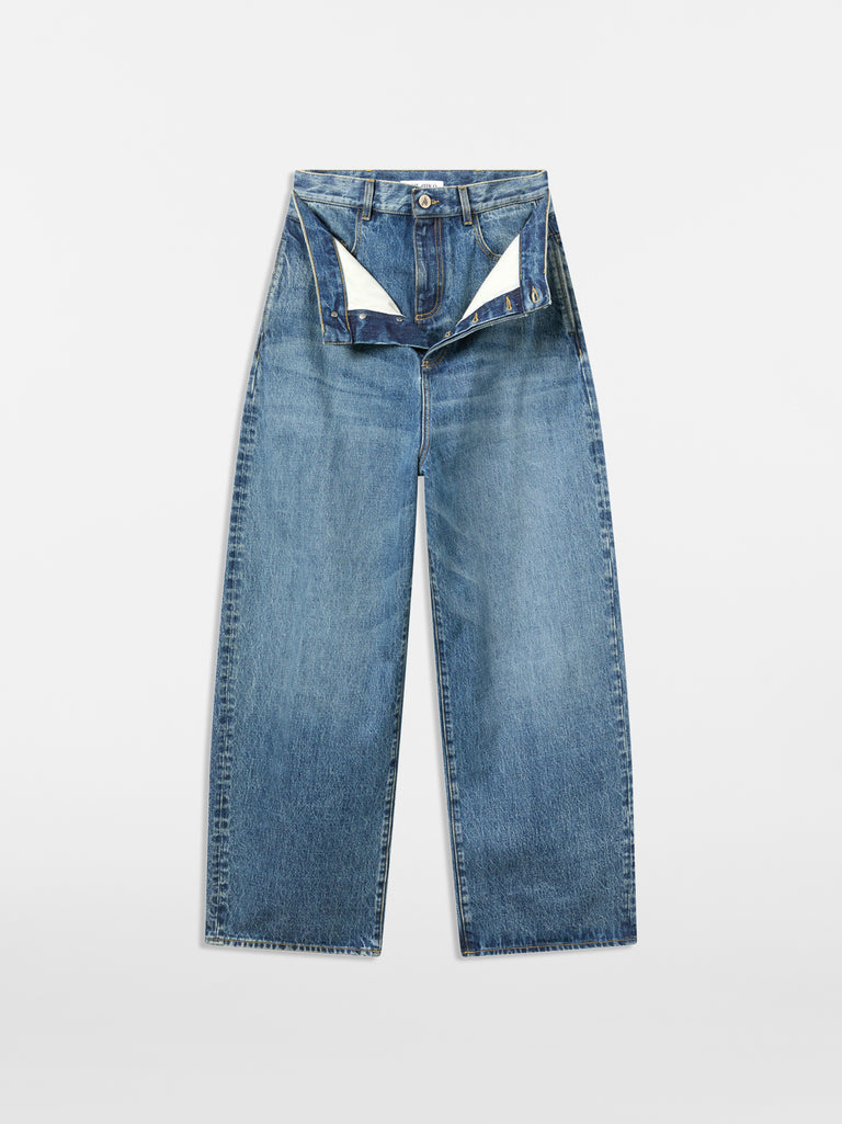 Sky blue jeans