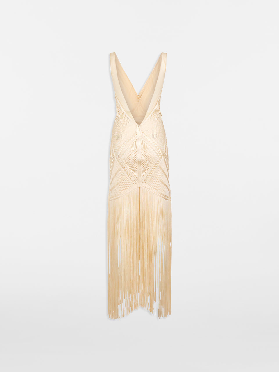 Ivory midi dress