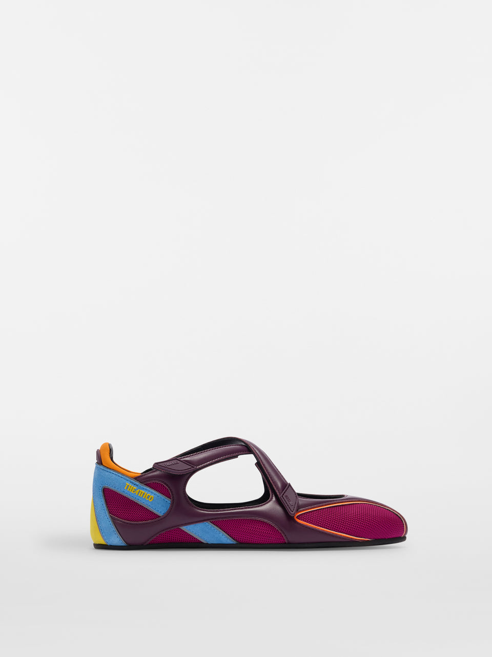 ''Floor 01'' purple ballerina flat