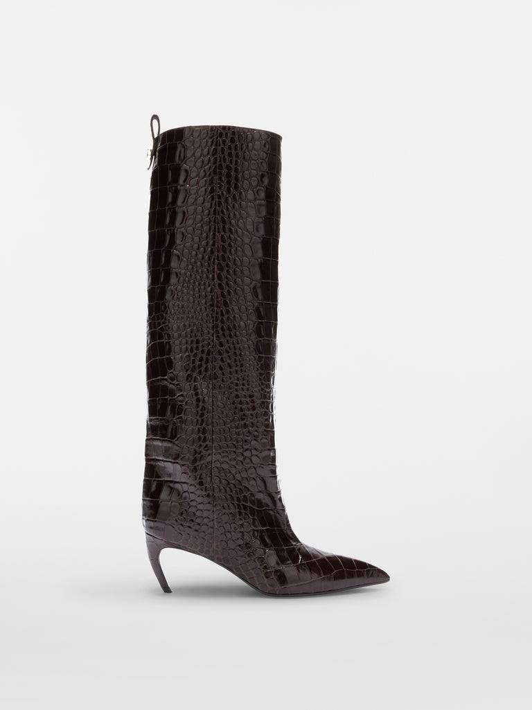''Lea'' dark brown boot