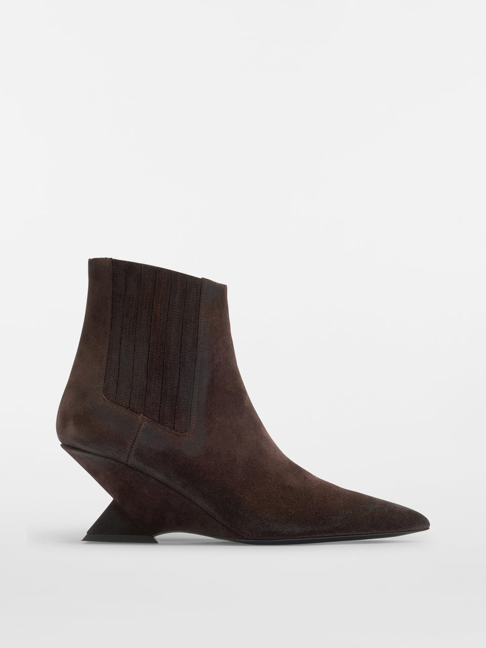''Cheope'' dark brown ankle boot