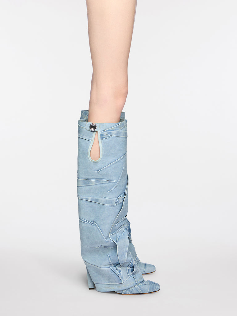 ''Leon'' super washed blue boot