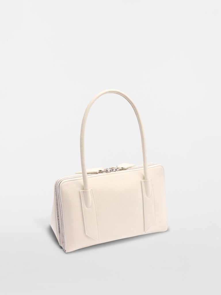 ''L'altra di Milano'' sand shoulder bag