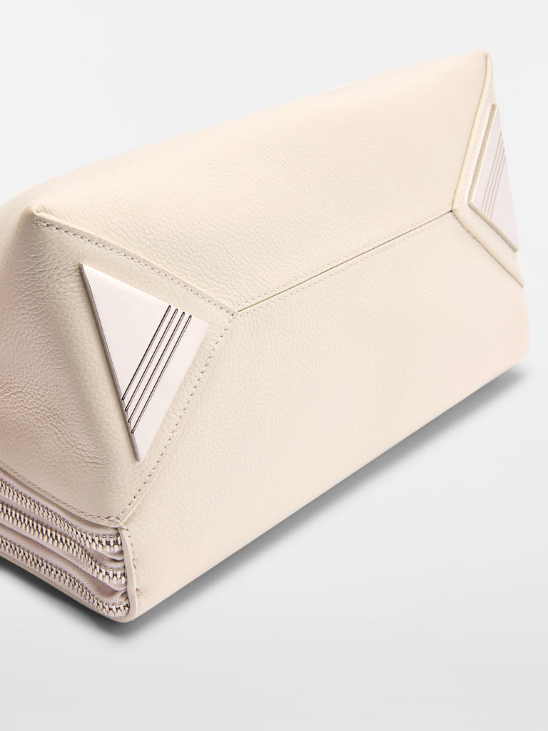 ''L'altra di Milano'' sand shoulder bag