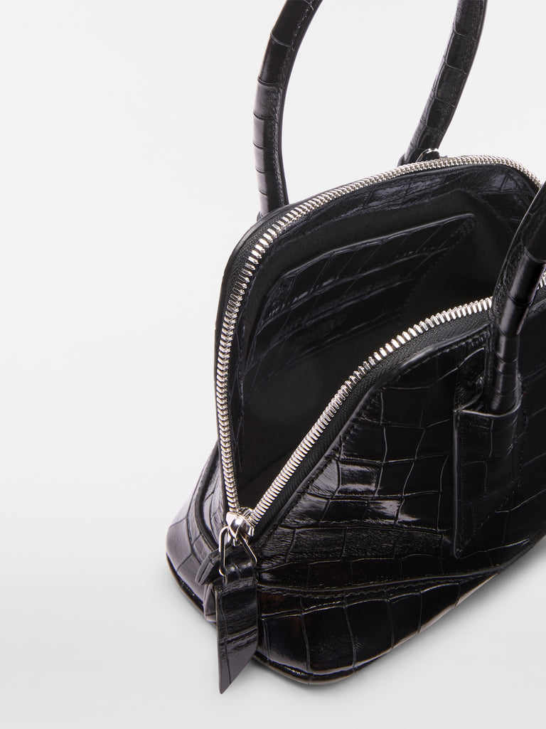 ‘‘La Sant Ambroeus Mini‘‘ black top handle