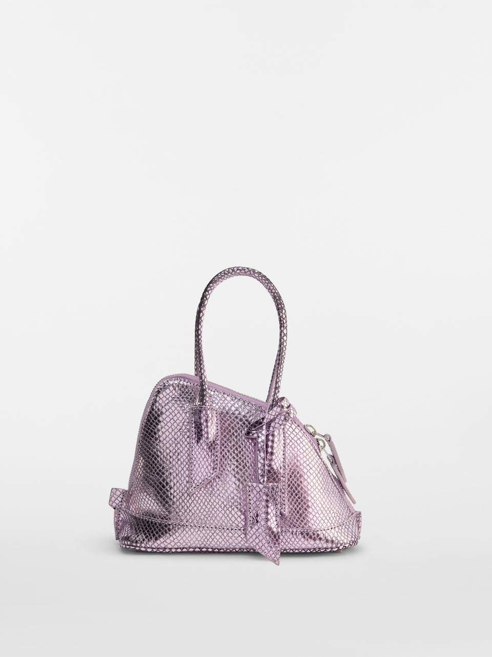 ‘‘La Sant Ambroeus Mini‘‘ violet top handle