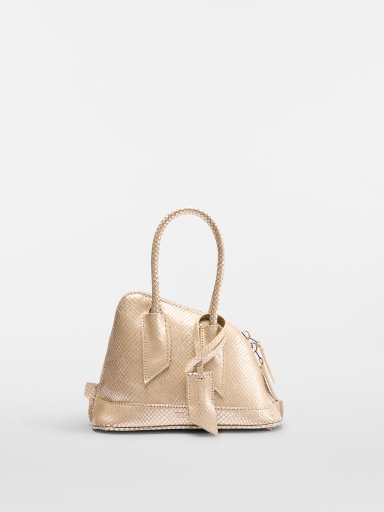 ‘‘La Sant Ambroeus Mini‘‘ platinum top handle