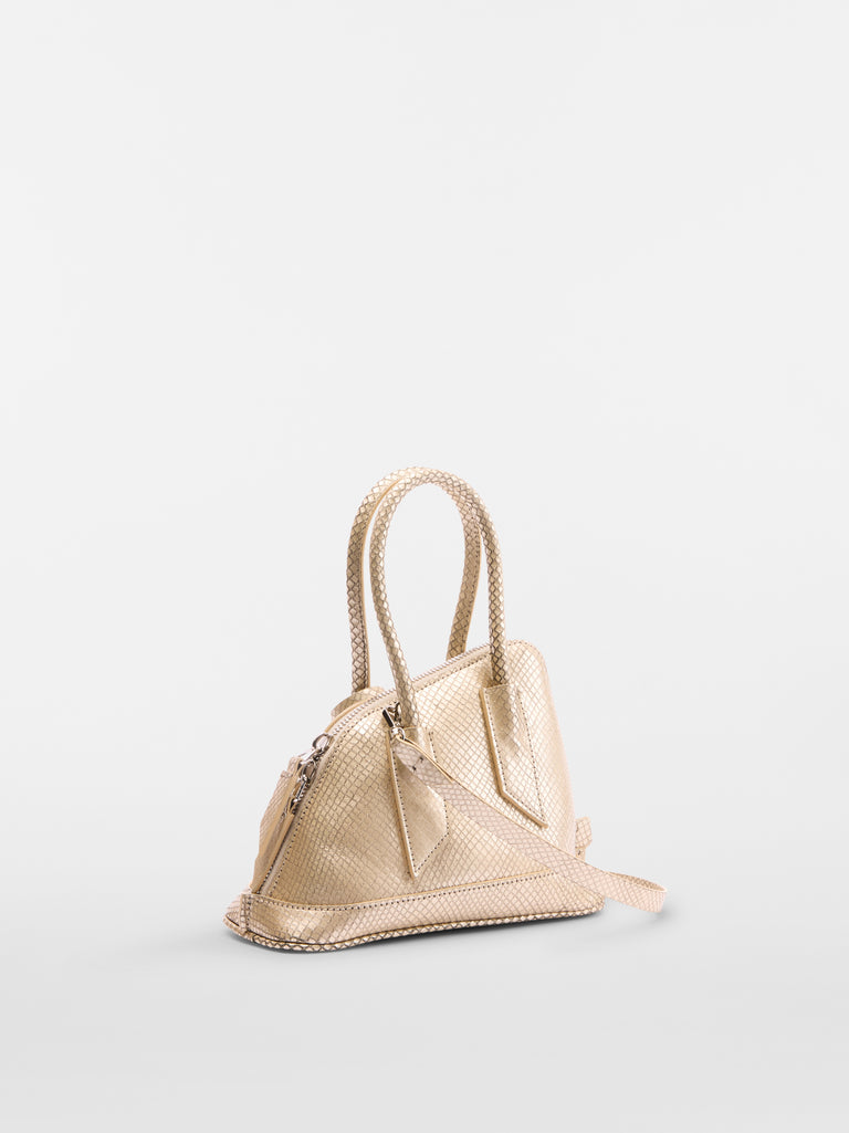 ‘‘La Sant Ambroeus Mini‘‘ platinum top handle
