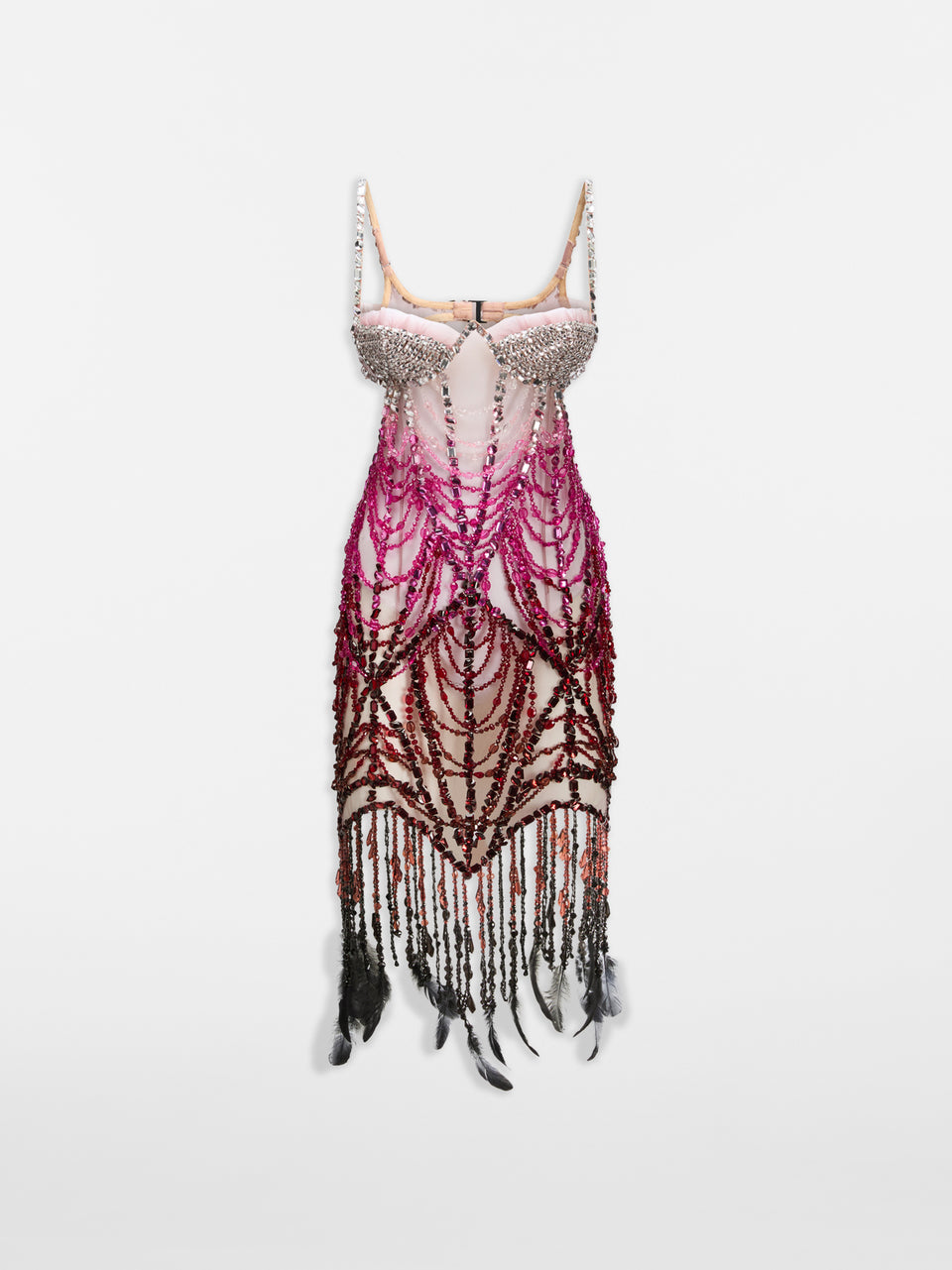 Multicolor mini dress