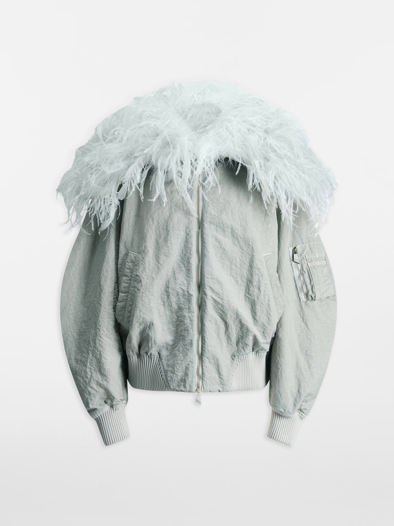 Ice bomber jacket