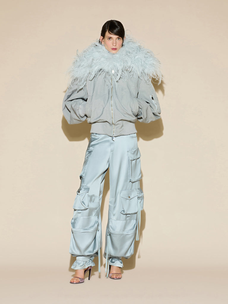 Ice bomber jacket