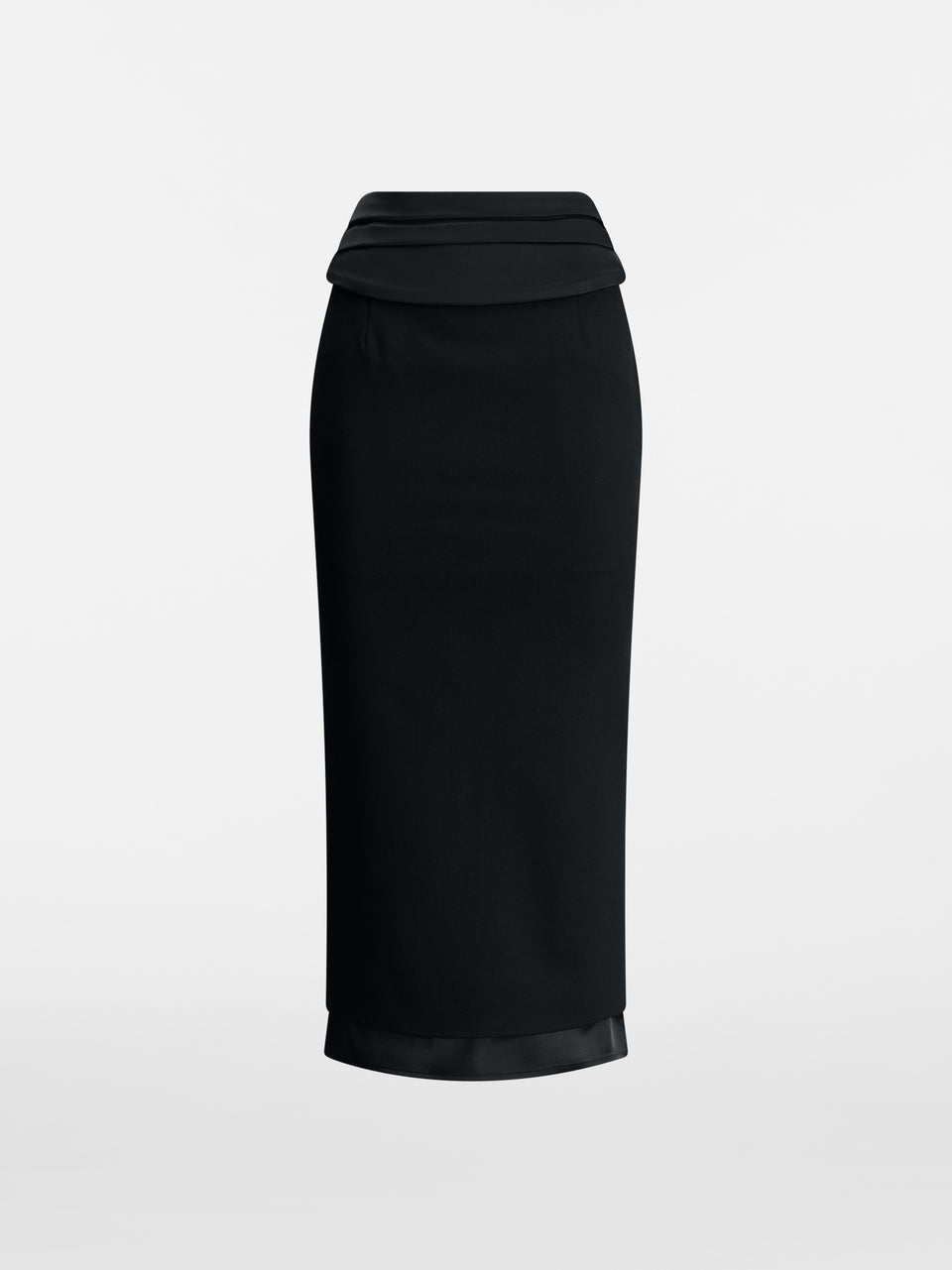 Black maxi skirt