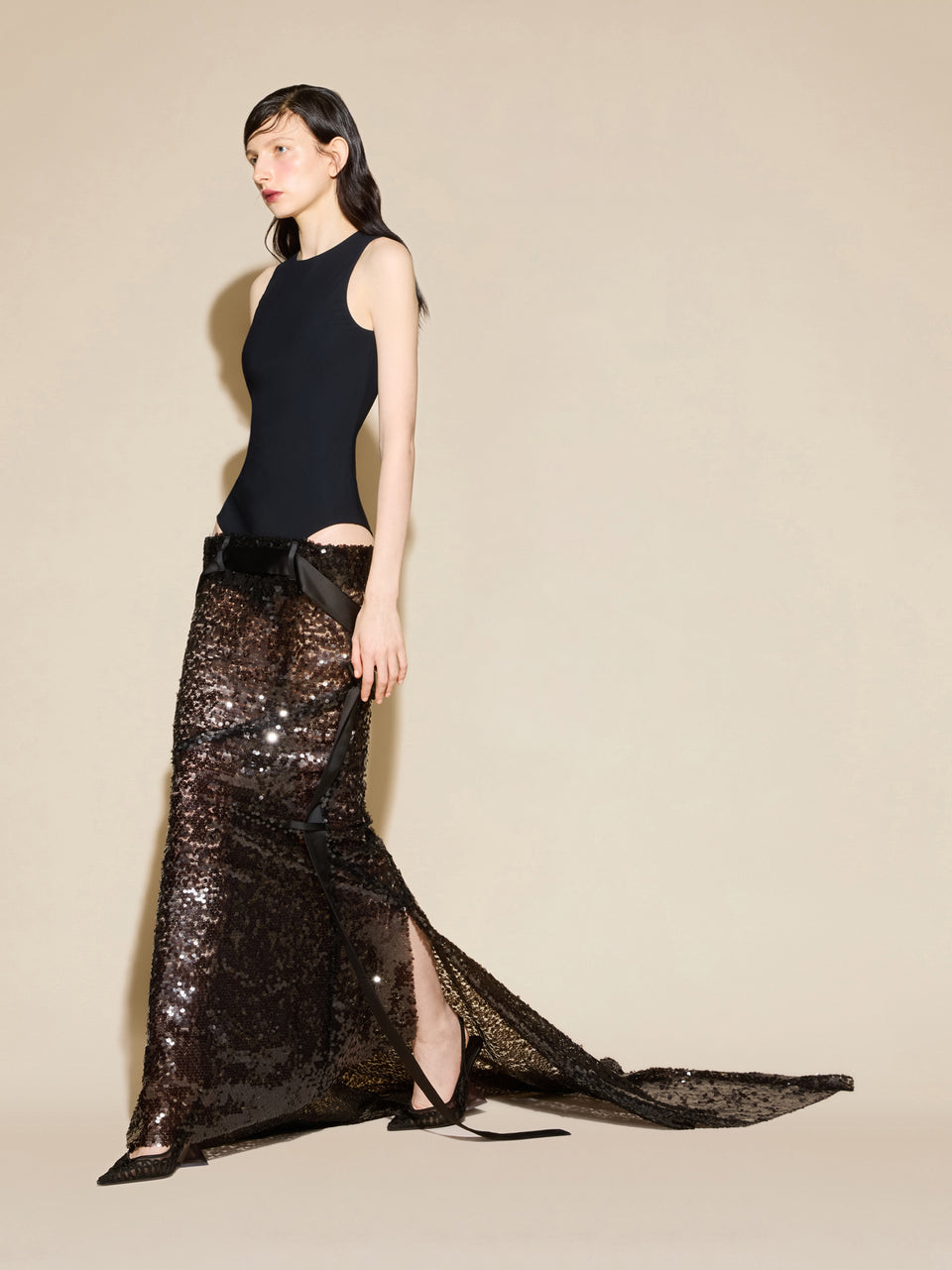 Black gown