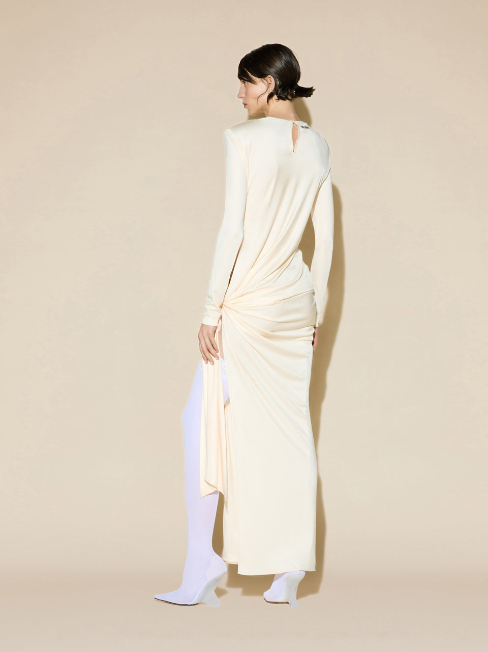 Ivory maxi dress