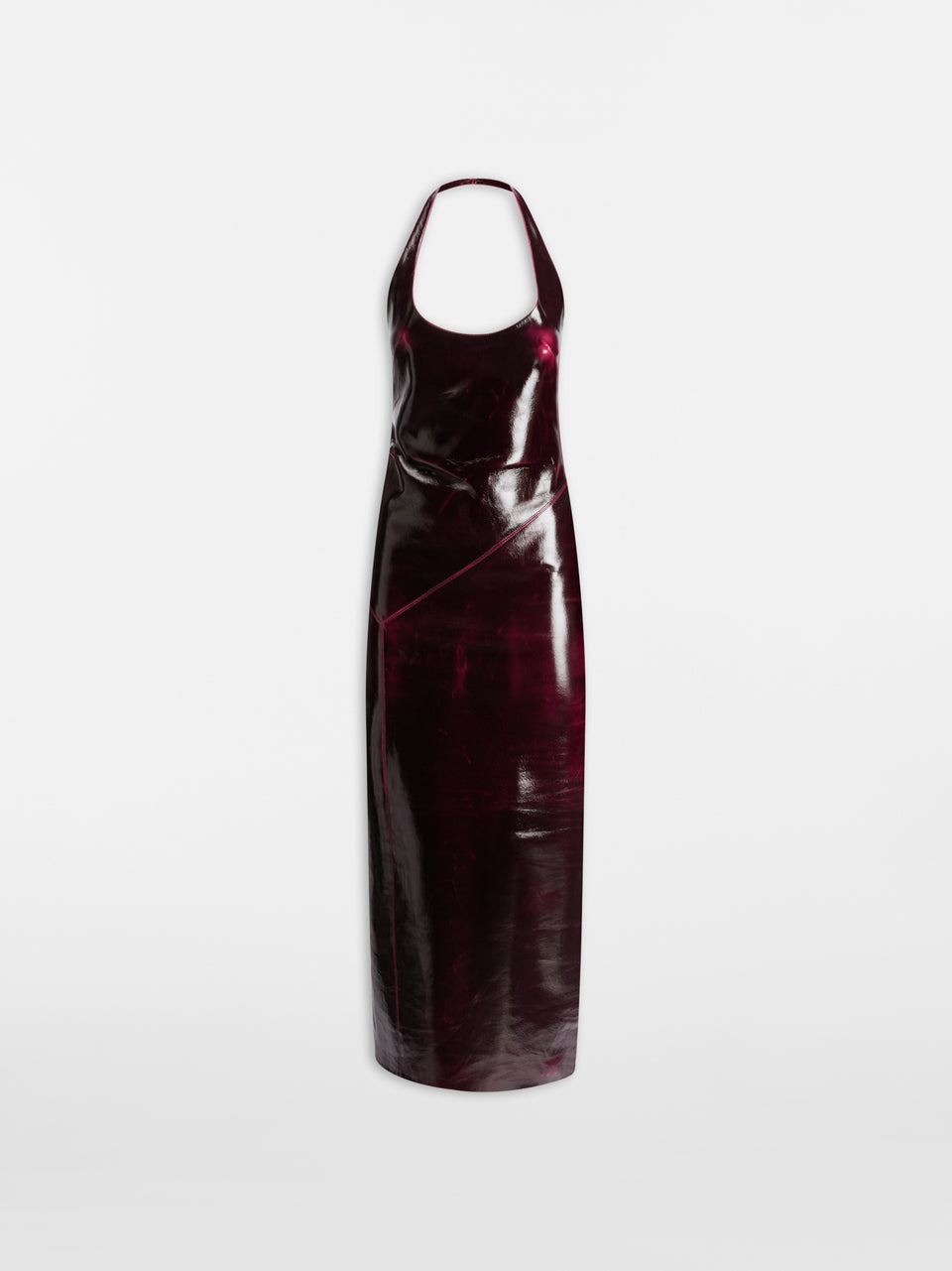 Plum maxi dress