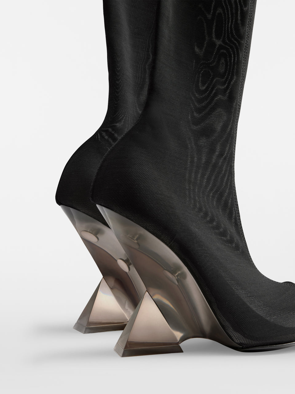 ‘‘Cheope‘‘ black thigh-high boot