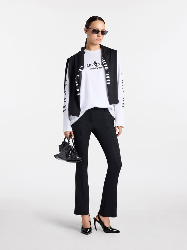 WHITE T-SHIRT THE ATTICO X VOGUE WORLD: MILANO