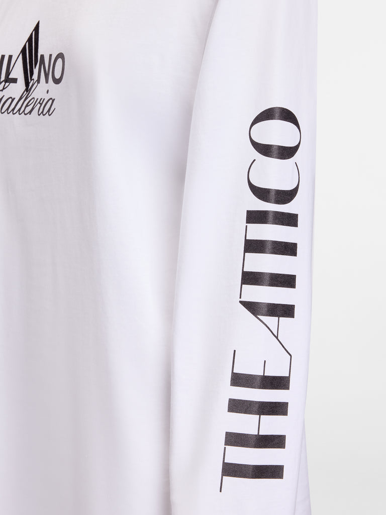 WHITE T-SHIRT THE ATTICO X VOGUE WORLD: MILANO
