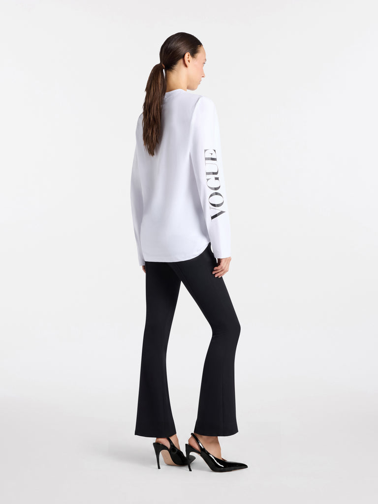 WHITE T-SHIRT THE ATTICO X VOGUE WORLD: MILANO