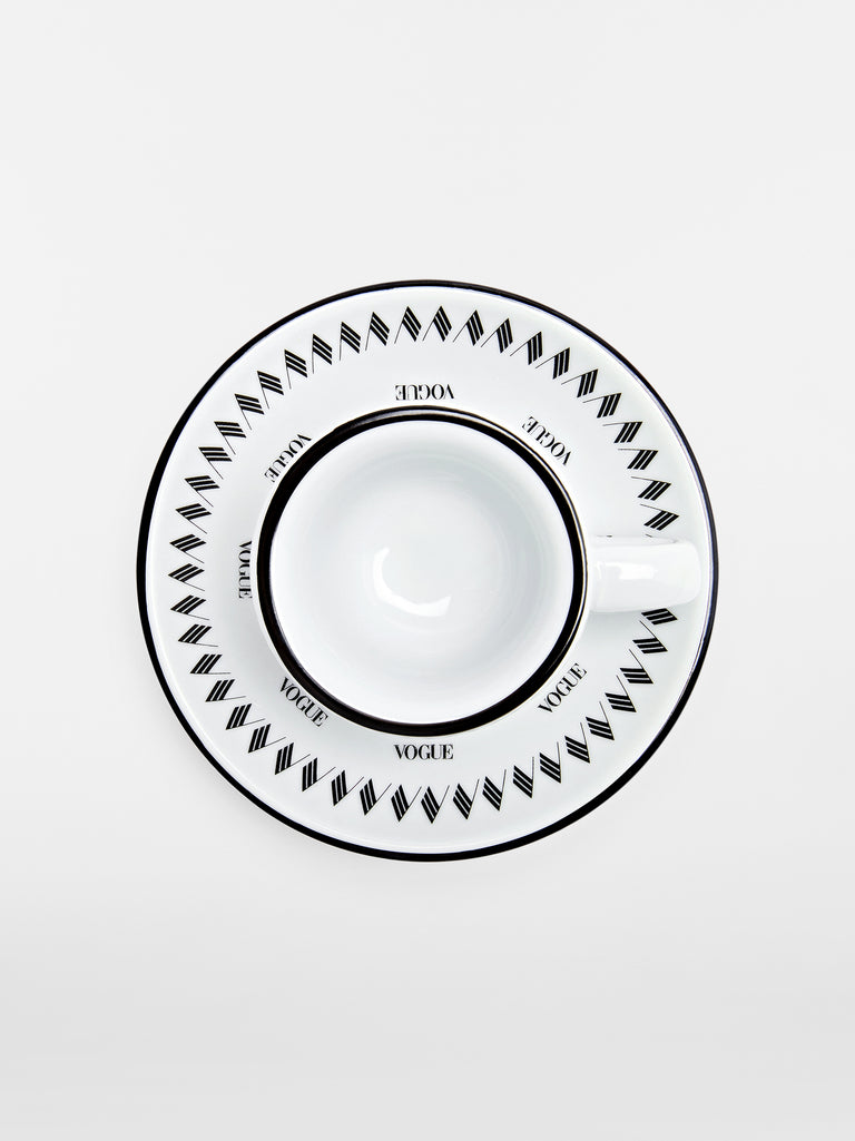 ESPRESSO CUP AND SAUCER THE ATTICO X VOGUE WORLD: MILANO